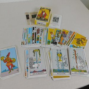 The Rider-Waite 1971 Tarot Deck by Pamela Colman Smith Rerelease 2007 Complete